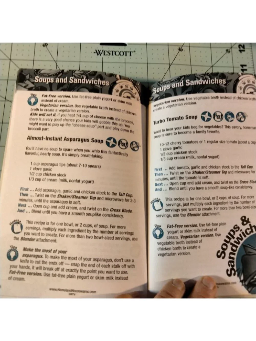 Magic Bullet 10 Second Recipes User Guide Cookbook